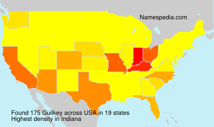 Surname Guilkey in USA Surname Guilkey in USA