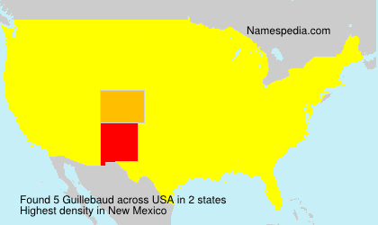 Surname Guillebaud in USA Surname Guillebaud in USA