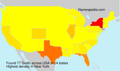 Surname Guillo in USA Surname Guillo in USA
