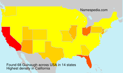 Surname Guinaugh in USA Surname Guinaugh in USA