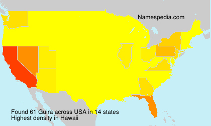 Surname Guira in USA Surname Guira in USA