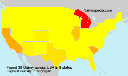 Surname Guirey in USA Surname Guirey in USA