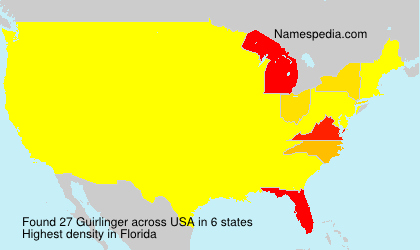 Surname Guirlinger in USA Surname Guirlinger in USA