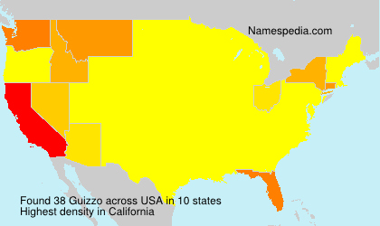 Surname Guizzo in USA Surname Guizzo in USA