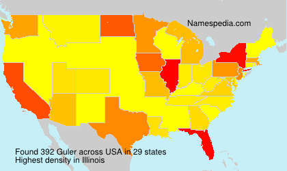 Surname Guler in USA Surname Guler in USA