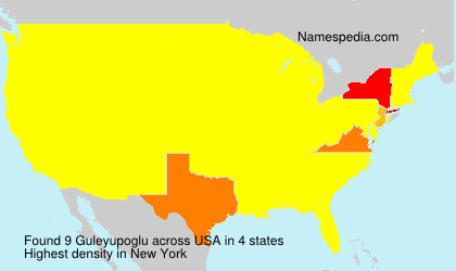 Surname Guleyupoglu in USA Surname Guleyupoglu in USA