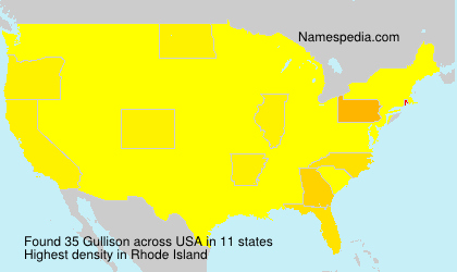 Surname Gullison in USA Surname Gullison in USA