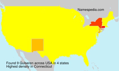Surname Gulseren in USA Surname Gulseren in USA