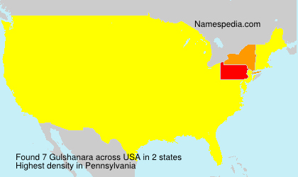 Surname Gulshanara in USA Surname Gulshanara in USA
