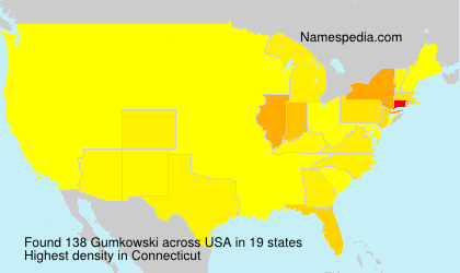 Surname Gumkowski in USA Surname Gumkowski in USA