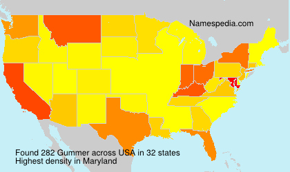 Surname Gummer in USA Surname Gummer in USA