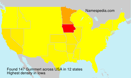 Surname Gummert in USA Surname Gummert in USA