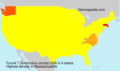 Surname Gummuluru in USA Surname Gummuluru in USA