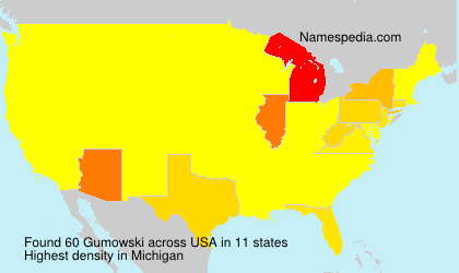 Surname Gumowski in USA Surname Gumowski in USA
