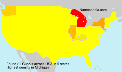 Surname Guobis in USA Surname Guobis in USA