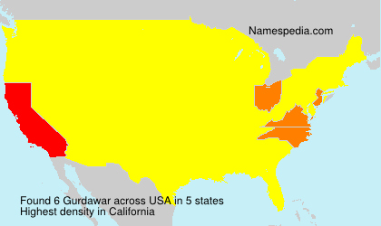 Surname Gurdawar in USA Surname Gurdawar in USA