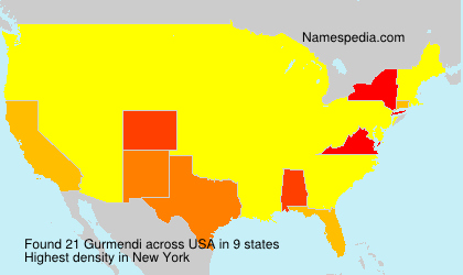 Surname Gurmendi in USA Surname Gurmendi in USA