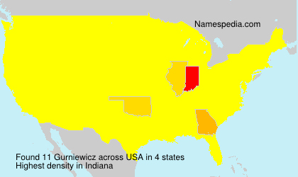 Surname Gurniewicz in USA Surname Gurniewicz in USA