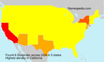 Surname Gurpinder in USA Surname Gurpinder in USA