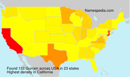 Surname Gurram in USA Surname Gurram in USA
