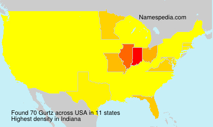 Surname Gurtz in USA Surname Gurtz in USA