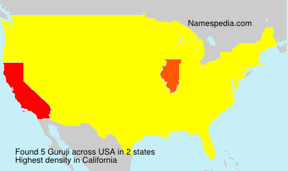 Surname Guruji in USA Surname Guruji in USA
