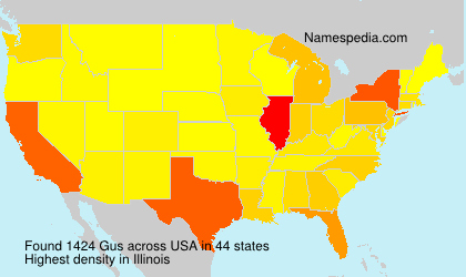 Surname Gus in USA Surname Gus in USA
