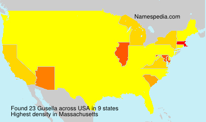 Surname Gusella in USA Surname Gusella in USA