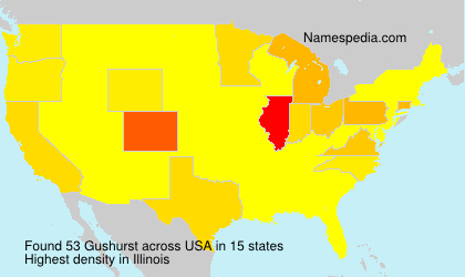 Surname Gushurst in USA Surname Gushurst in USA