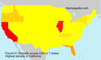 Surname Gustafik in USA Surname Gustafik in USA
