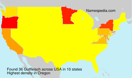 Surname Gutfleisch in USA Surname Gutfleisch in USA