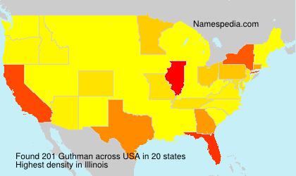 Surname Guthman in USA Surname Guthman in USA