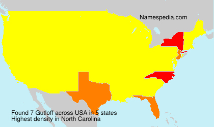 Surname Gutloff in USA Surname Gutloff in USA