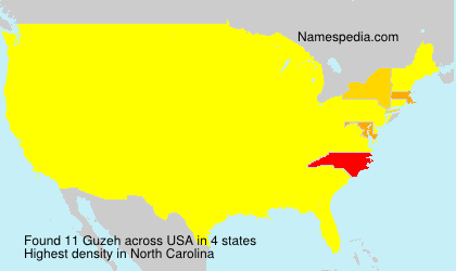 Surname Guzeh in USA Surname Guzeh in USA