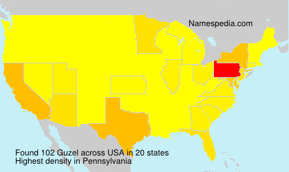 Surname Guzel in USA Surname Guzel in USA