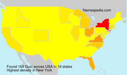 Surname Guzi in USA Surname Guzi in USA