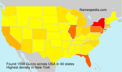 Surname Guzzo in USA Surname Guzzo in USA