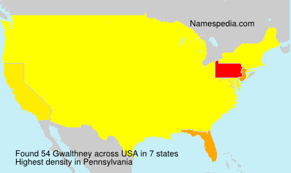 Surname Gwalthney in USA Surname Gwalthney in USA