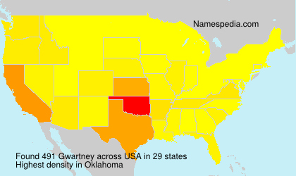 Surname Gwartney in USA Surname Gwartney in USA