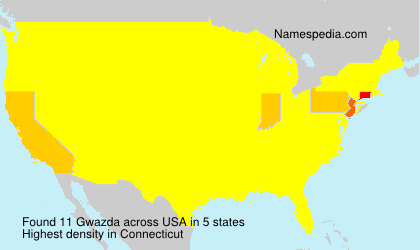 Surname Gwazda in USA Surname Gwazda in USA