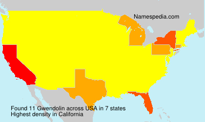 Surname Gwendolin in USA Surname Gwendolin in USA