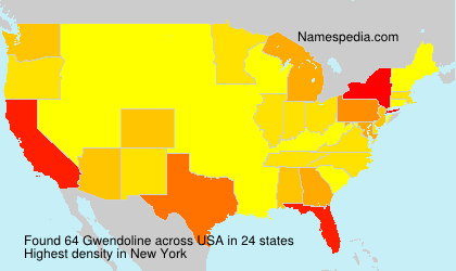 Surname Gwendoline in USA Surname Gwendoline in USA