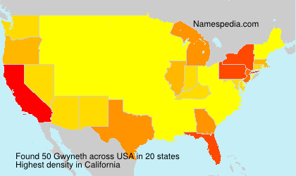Surname Gwyneth in USA Surname Gwyneth in USA