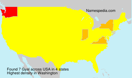 Surname Gyal in USA Surname Gyal in USA