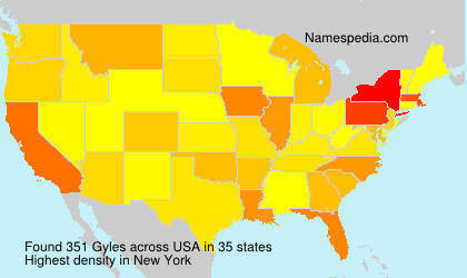 Surname Gyles in USA Surname Gyles in USA