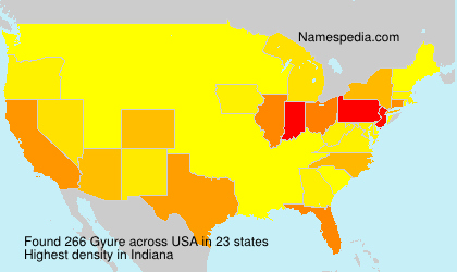Surname Gyure in USA Surname Gyure in USA