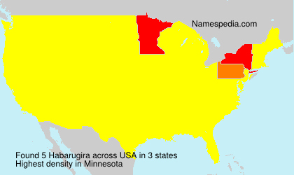 Surname Habarugira in USA Surname Habarugira in USA