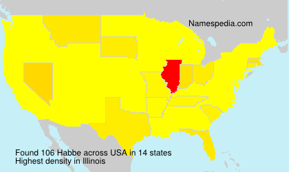 Surname Habbe in USA Surname Habbe in USA