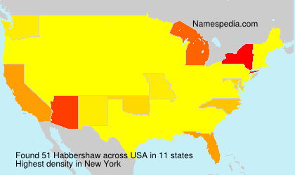 Surname Habbershaw in USA Surname Habbershaw in USA