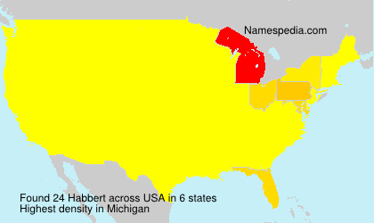 Surname Habbert in USA Surname Habbert in USA